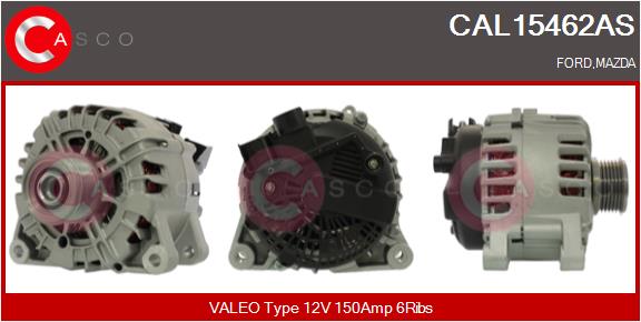 Alternator - CAL15462AS CASCO