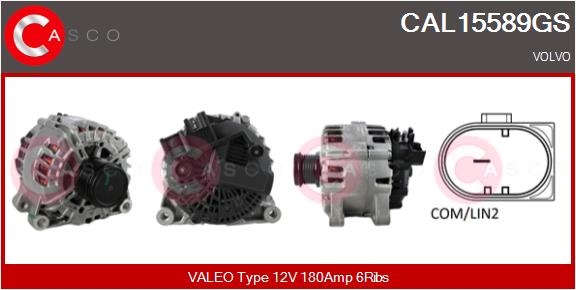 Alternatore - CAL15589GS CASCO