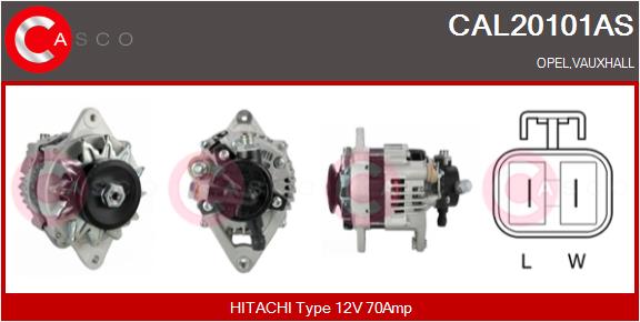 Alternatore - CAL20101AS CASCO
