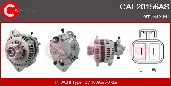 Генератор - CAL20156AS CASCO