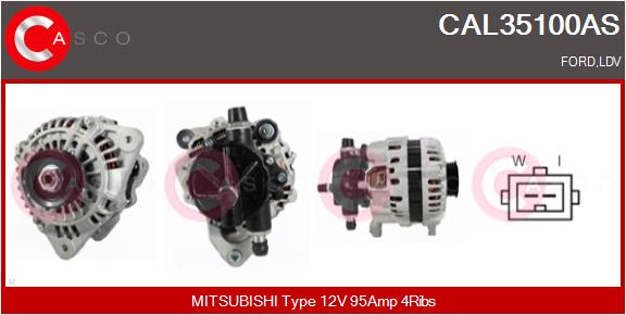 Генератор - CAL35100AS CASCO