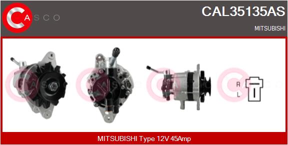 Alternator - CAL35135AS CASCO