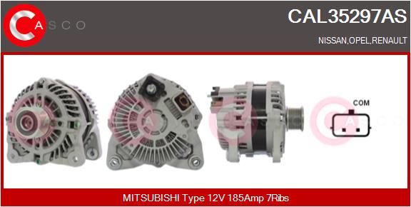 Alternatore - CAL35297AS CASCO