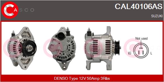 Generator - CAL40106AS CASCO