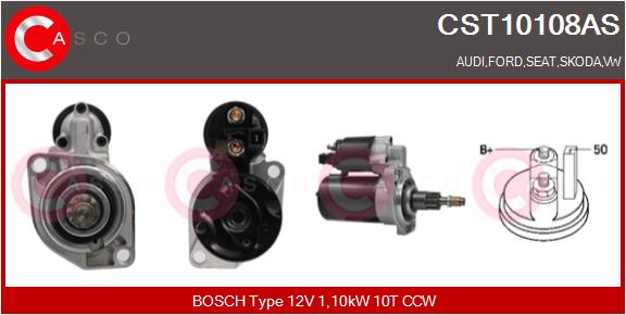 Starter - CST10108AS CASCO