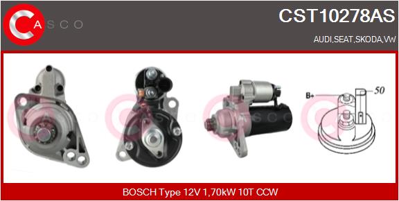 starteris - CST10278AS CASCO