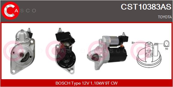 starteris - CST10383AS CASCO