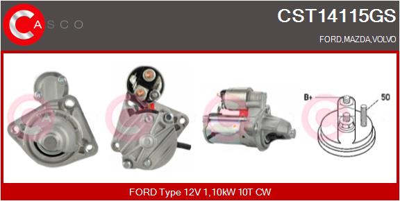 Starter - CST14115GS CASCO