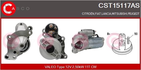 starteris - CST15117AS CASCO