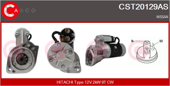starteris - CST20129AS CASCO