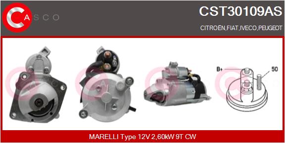 Starter - CST30109AS CASCO