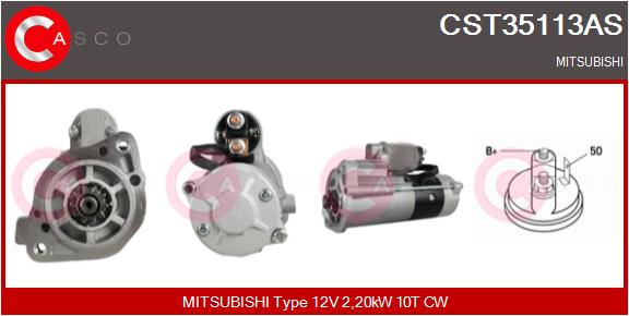 starteris - CST35113AS CASCO