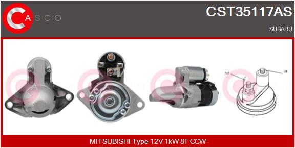 Starter - CST35117AS CASCO