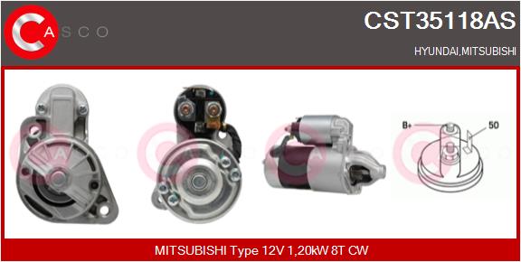 starteris - CST35118AS CASCO