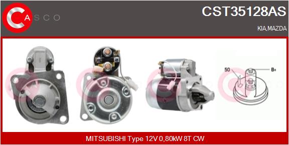 Starter - CST35128AS CASCO