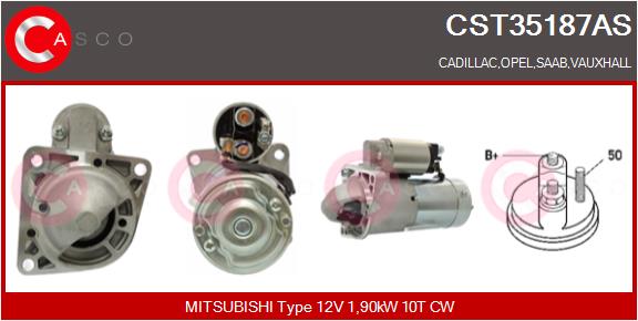 starteris - CST35187AS CASCO