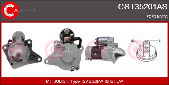 Motorino d'avviamento - CST35201AS CASCO