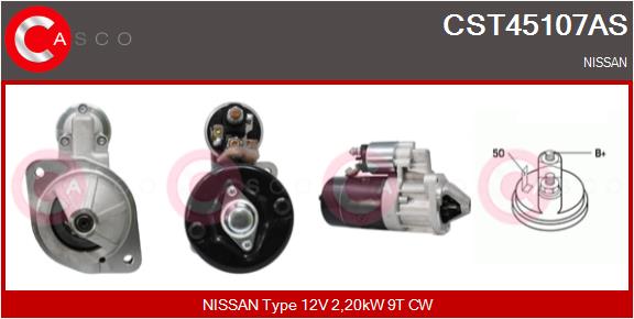 starteris - CST45107AS CASCO