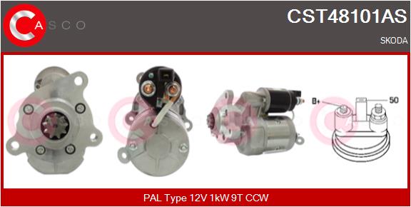 Starter - CST48101AS CASCO