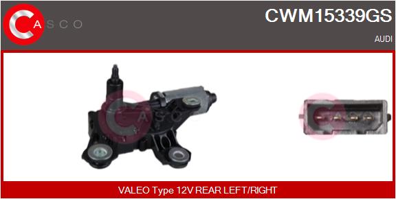 Wiper Motor - CWM15339GS CASCO