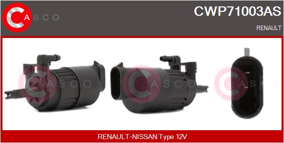 Водяной насос, система очистки окон - CWP71003AS CASCO