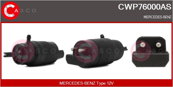 Водяной насос, система очистки окон - CWP76000AS CASCO