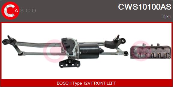 langų valytuvų sistema - CWS10100AS CASCO