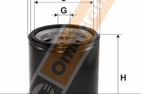 Fuel filter - 2136821 Omnicraft