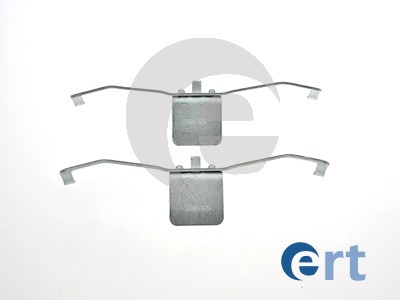 Комплектующие, колодки дискового тормоза - 420046 ERT