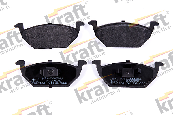 Brake Pad Set, disc brake - 6000382 KRAFT AUTOMOTIVE