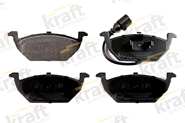 Kit pastiglie freno, Freno a disco - 6000385 KRAFT AUTOMOTIVE