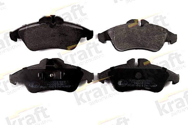 Kit pastiglie freno, Freno a disco - 6001091 KRAFT AUTOMOTIVE