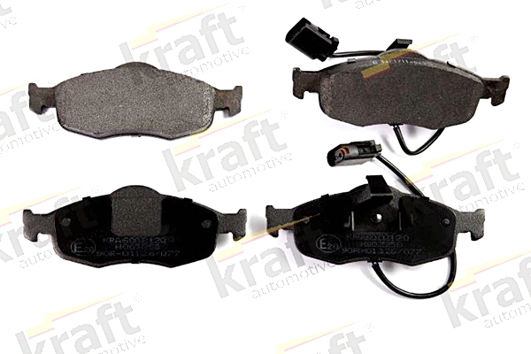 Комплект тормозных колодок, дисковый тормоз - 6002120 KRAFT AUTOMOTIVE