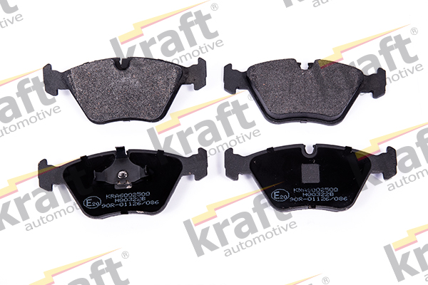 Bremsbelagsatz, Scheibenbremse - 6002500 KRAFT AUTOMOTIVE
