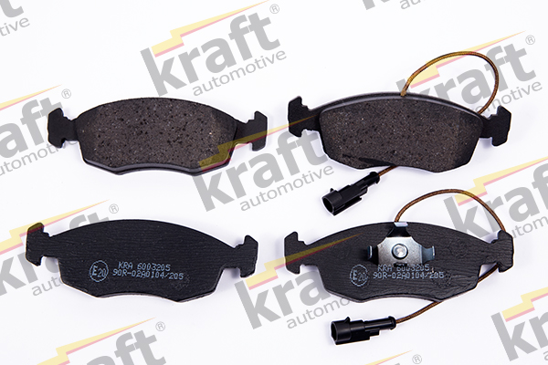 stabdžių trinkelių rinkinys, diskinis stabdys - 6003205 KRAFT AUTOMOTIVE