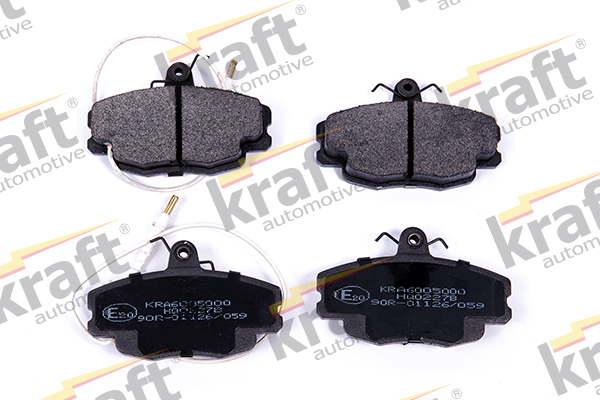 Bremsbelagsatz, Scheibenbremse - 6005000 KRAFT AUTOMOTIVE