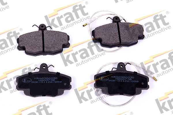 Комплект тормозных колодок, дисковый тормоз - 6006030 KRAFT AUTOMOTIVE