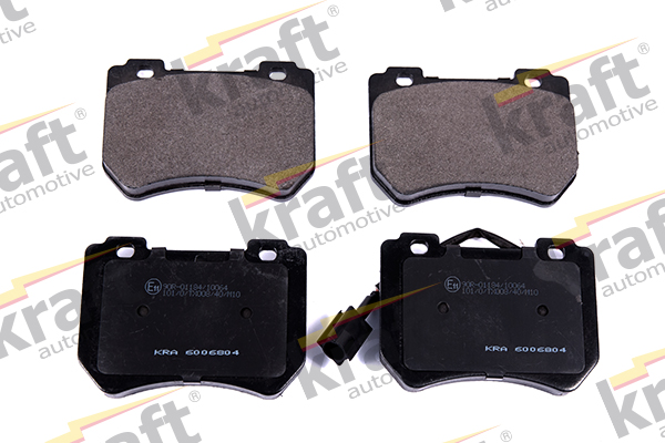 stabdžių trinkelių rinkinys, diskinis stabdys - 6006804 KRAFT AUTOMOTIVE
