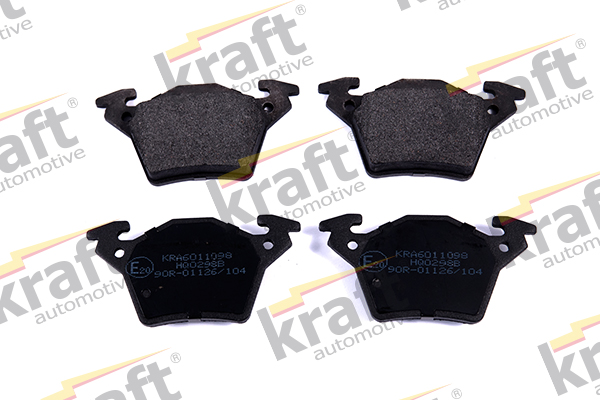 stabdžių trinkelių rinkinys, diskinis stabdys - 6011098 KRAFT AUTOMOTIVE