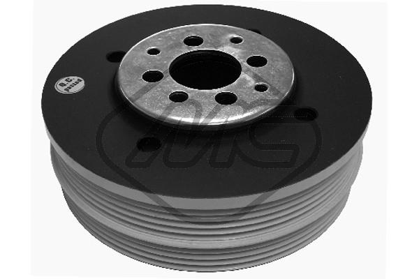 Belt Pulley, crankshaft - 04498 Metalcaucho