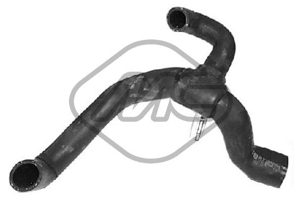 Шланг радиатора - 08357 Metalcaucho
