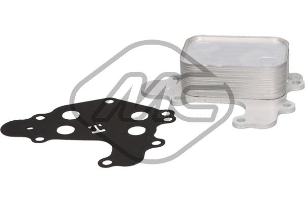 Oil Cooler, engine oil - 39173 Metalcaucho