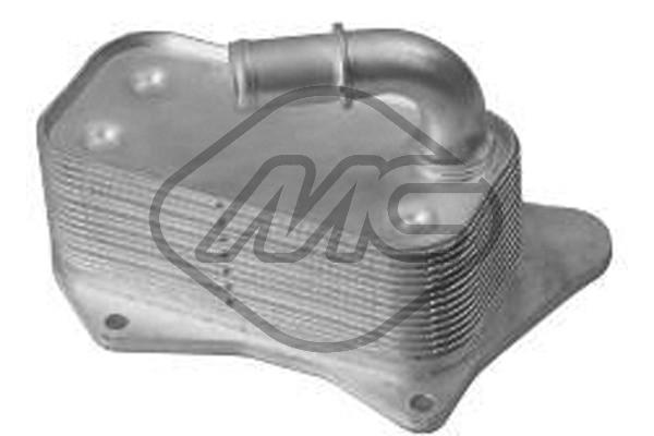 Oil Cooler, engine oil - 39185 Metalcaucho