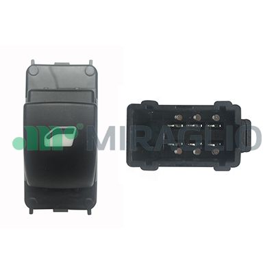 Switch, window regulator - 121/CTI76002 MIRAGLIO