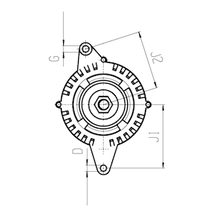 Alternator - 116232 HC-Cargo