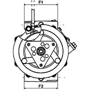 Compressor, air conditioning - 240926 HC-Cargo
