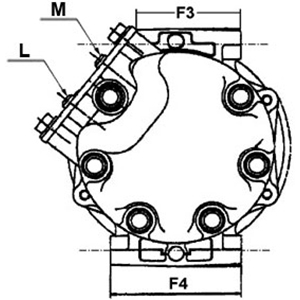 Compressor, air conditioning - 240926 HC-Cargo