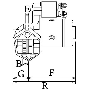 Starter - 113906 HC-Cargo