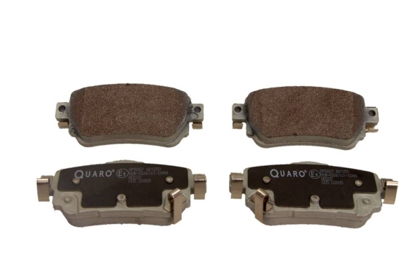 stabdžių trinkelių rinkinys, diskinis stabdys - QP8267 QUARO