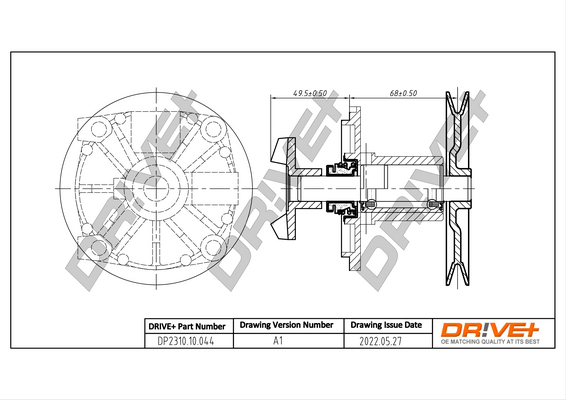 Water Pump - DP2310.10.044 Dr!ve+